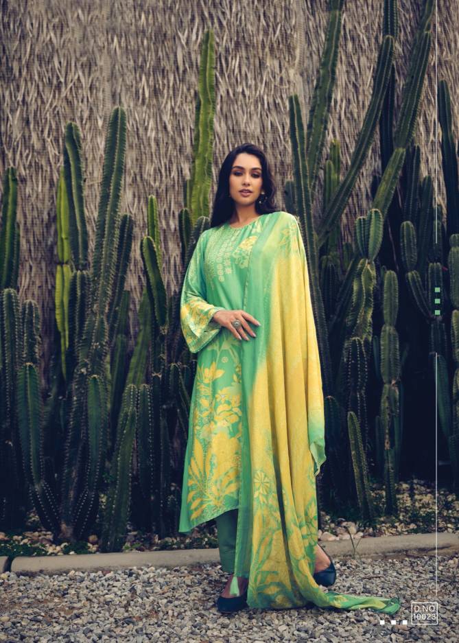 Kavleen By Sadhana Muslin Silk Printed Suits Wholesale Price In Surat